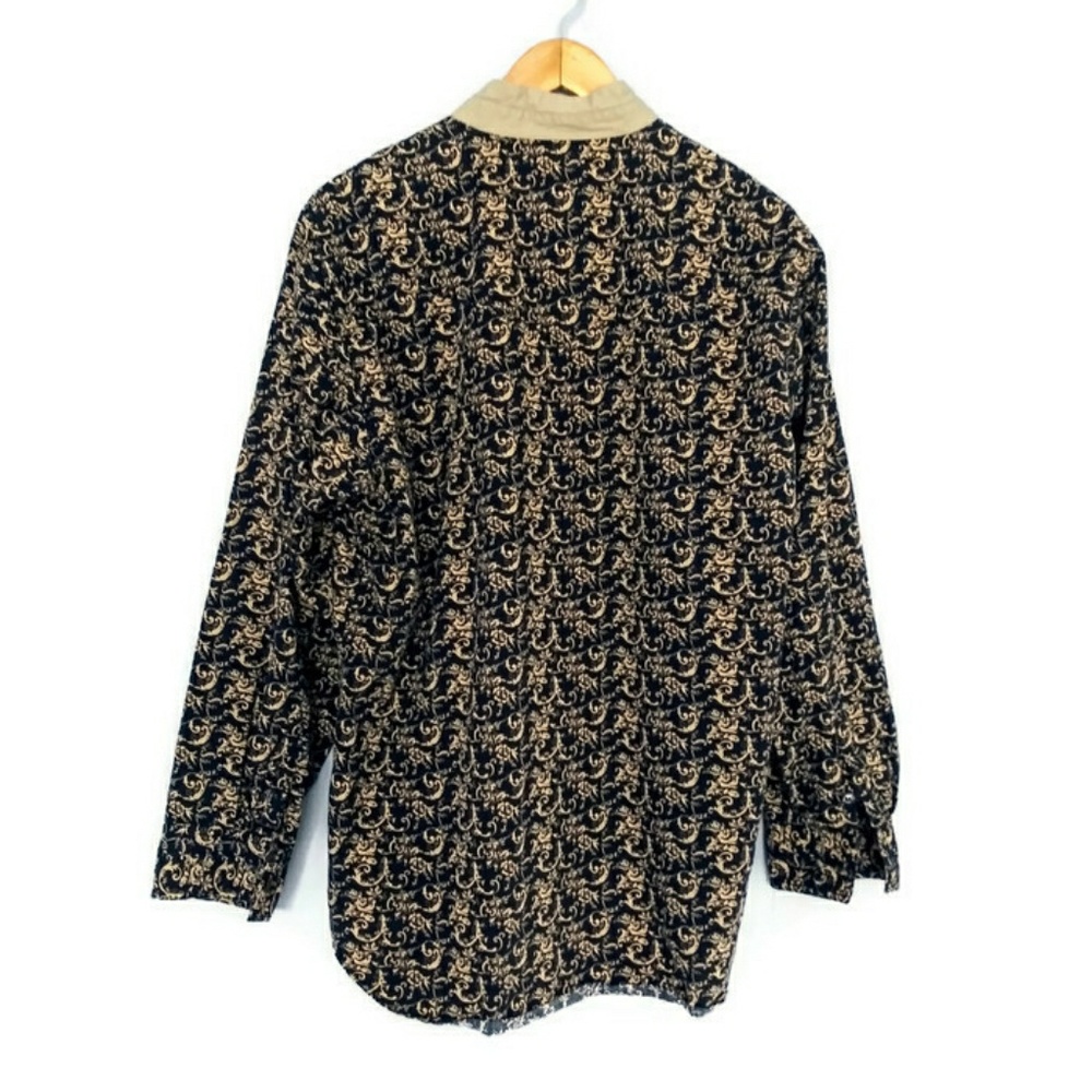 *Sold* Express Rider Mens Button Down Shirt - Picture 2 of 3